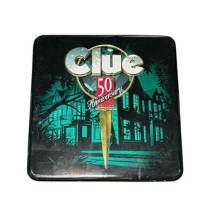 Clue 50th Anniversary Edition board game, released by Parker Brothers in 1998